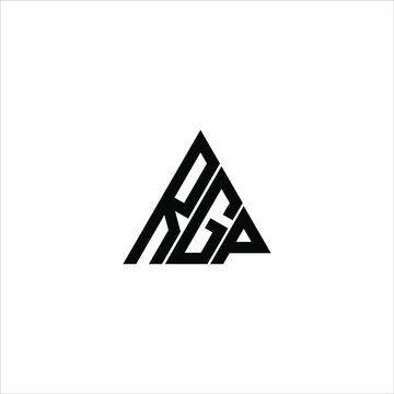 RGP letter logo creative design. RGP unique design
