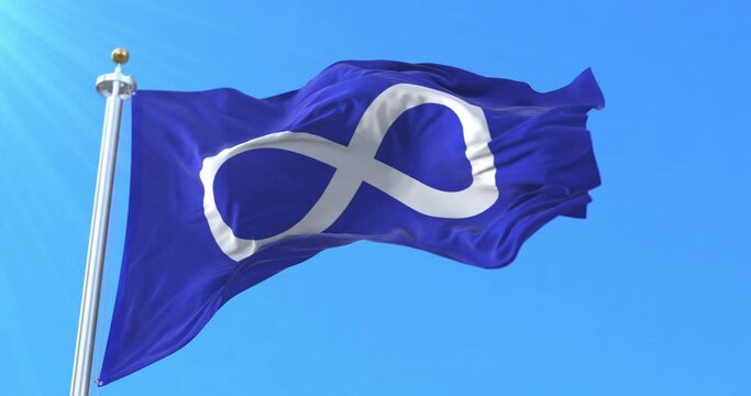 Metis flag. Loop