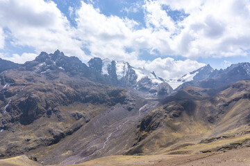 Rainbow Mountain, is a mountain in the Andes of Peru with an altitude of 5,200 metres  above sea level. It is located on the road to the Ausangate mountain.