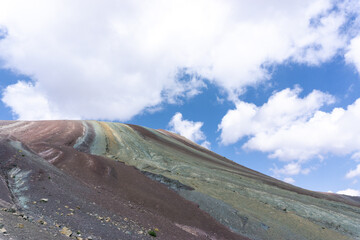Rainbow Mountain, is a mountain in the Andes of Peru with an altitude of 5,200 metres  above sea...