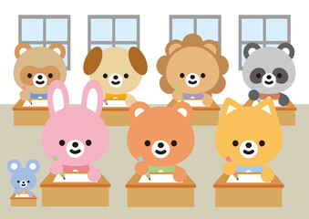 アニマルミックス　勉強