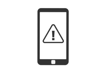 スマートフォン　警告　通知