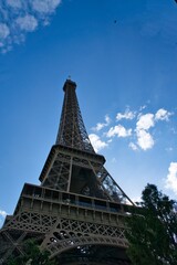 Iconic Eiffel Tower in Paris
