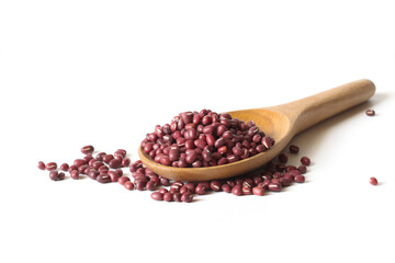 Red kidney beans isolated healthy food