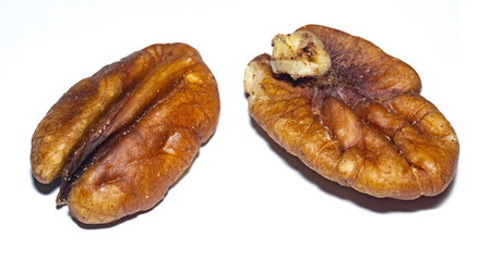 Pecan nuts macro