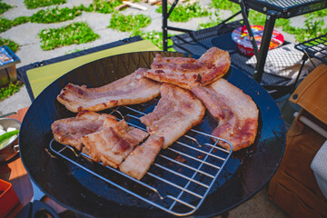 grilled pork ribs