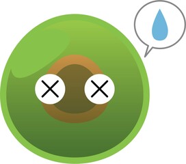 細胞のイラスト(ダウン)