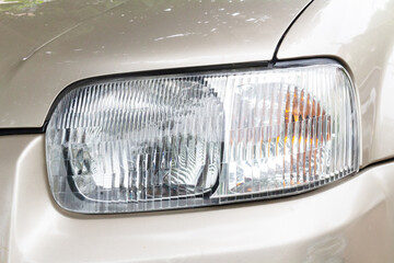 car headlight len light eye style signal - obrazy, fototapety, plakaty