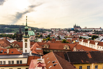 Ausblick über die Stadt Prag