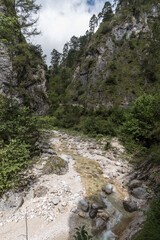 Almbachklamm im Sommer