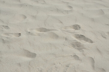 Spuren im Sand