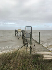 pier on the beach