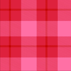 Red tartan fabric background