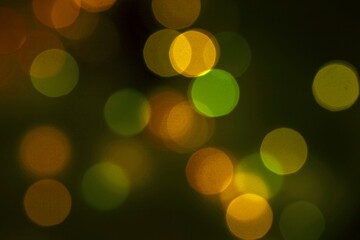 Blurred lights - bokeh style