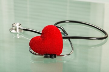 Stethoscope and Heart