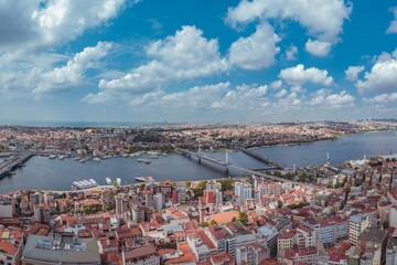Aerial view of Istanbul