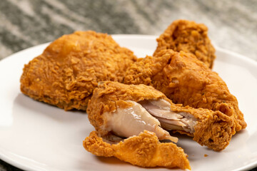 Crispy Fried Chicken.