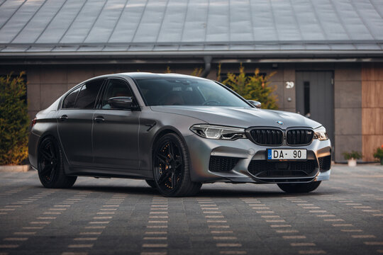 BMW M5 Competition F90 at the parking