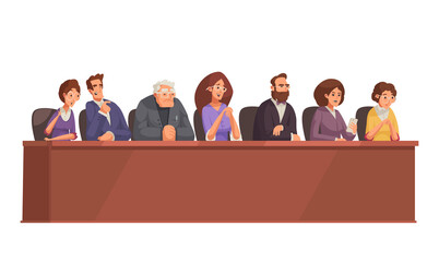 Jury Court Law Composition