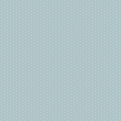 Seamless vector background with random white dots. Abstract light blue and white ornament. Dotted abstract pattern