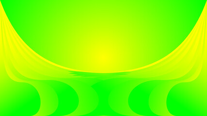 Dynamic fluid background. Orange color 3D style vector eps10