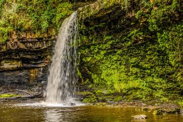 Fototapeta na wymiar Lady Falls Neath Valley, Wales, UK