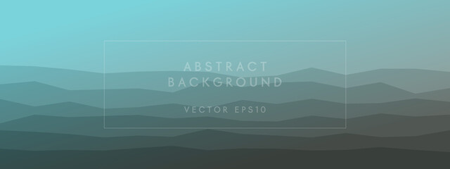 abstract modern background geometric peaks waves harmonious combined natural pale colors. Trendy template for wallpaper business card landing page website brochure. eps10 vector