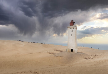 lighthouse on the coast