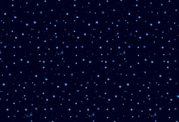 Blue star cosmic vector pattern background wallpaper