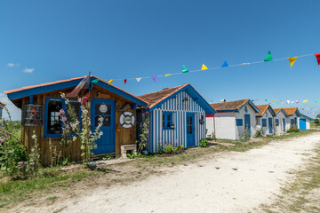 Port de Talais (estuaire de la Gironde), maisons de pêcheurs