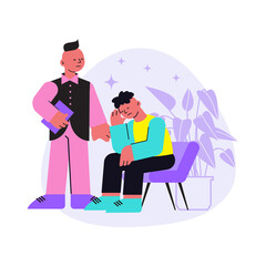 Teenager Psychological Support Composition