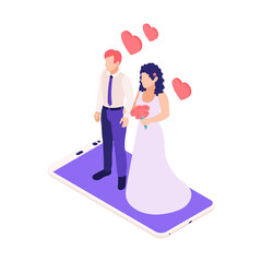 Married Online Isometric Composition