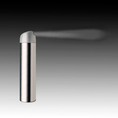 deodorat spray in action 