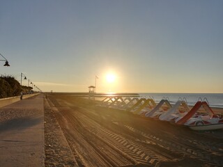 Meer Italien Sonnenaufgang