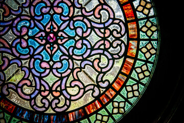 ステンドグラスの窓