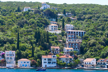 Fototapeta na wymiar Beautiful mediterranean landscape. Montenegro, Adriatic sea.