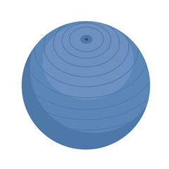 blue ball pilates equipment