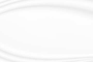 Abstract white fabric with soft wave texture background