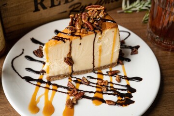 Pecan cheesecake 2