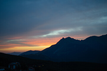 sunset cerreto