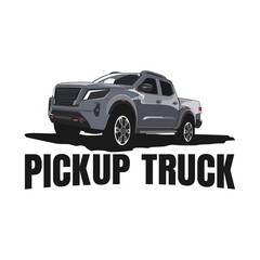 pick up truck logo design vector  © THE LASTMINI