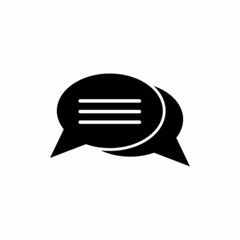 chat icon vector sign symbol