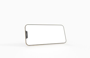 Modern frameless smartphone Mock up