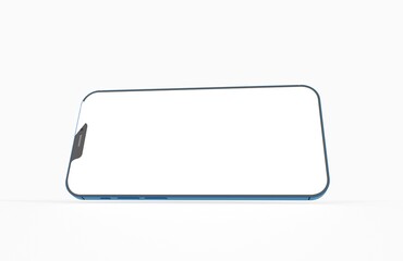 Modern frameless smartphone Mock up