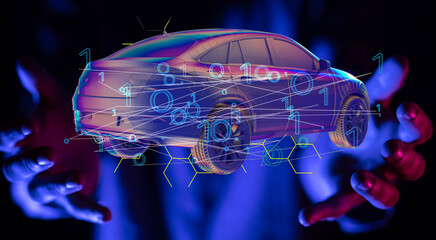 autonomous online car sharing service controlled