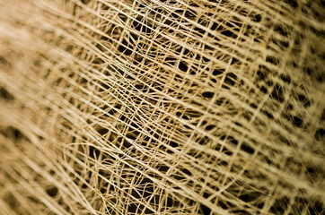 close up of fishing net