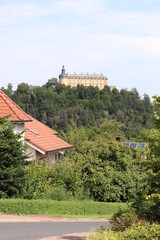 Fototapeta na wymiar Schloss Friedrichstein in Bad Wildungen.