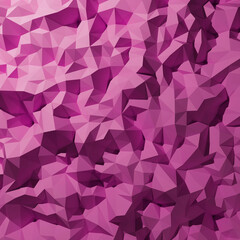 Purple polygon background 3d rendering, 3d illustration. Abstract triangle background. Purple background. Abstract purple polygon wallpaper. Abstract purple Backdrop. Polygon backdrop.