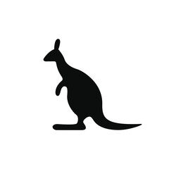 Kangaroo icon vector png. Kangaroo icon for web design.