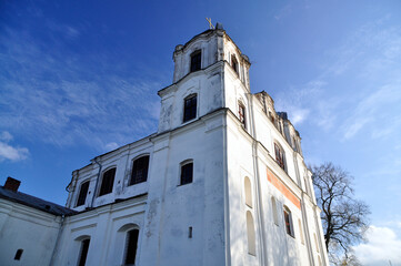 View on old Catholic Church in Belarus  - 451671195